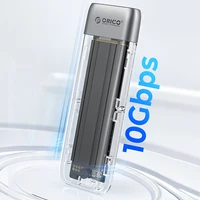 Orico TXM2-C3 M.2 NVME USB-C 3.2 10Gb/s disku ierīce - pelēka