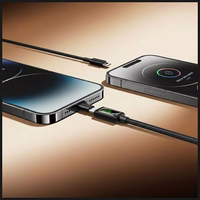 Kabelis USAMS U92 30W USB-C uz Lightning 1.2m melns