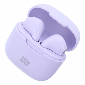 Bezvadu austiņas Blue Star FI7 TWS violetas