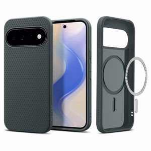 Spigen Liquid Air Mag MagSafe maciņš modelim Google Pixel 11 – krāsa: tumši zaļa