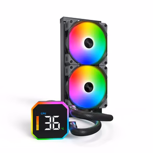 Procesora dzesētājs Montech Hyperflow Digital 240 melns