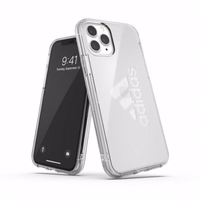 Adidas SP PC viedtālruņa apvalks Big Logo iPhone 11 Pro - caurspīdīgs