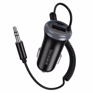 Borofone Audio Bluetooth Receiver AUX BC64 Contento black