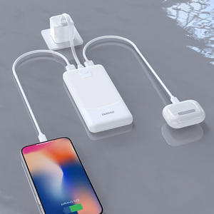 Внешний аккумулятор Dudao K10Pro, 2.4A, 20000mAh, 2x USB-A, белый
