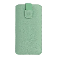 WONDER Deko viedtālruņa apvalks (Izmērs XL) Iphone 15/15 Pro/Iphone 16/16 Pro/Samsung S24/S24 Plus/S25/S25 Plus/A53/A55 5G zaļš