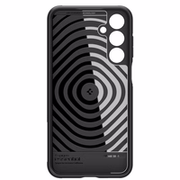 Spigen Essential SandBlast viedtālruņa apvalks Samsung Galaxy M35 5G - melns