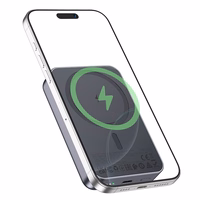 Ārējā baterija Power Bank Hoco J160A PD20W Magnetic 10000mAh melna