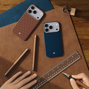 Benks Magnetic Armor Air Armor Grid Kevlar Case Metal Frame 600D (H070) priekš Iphone 17 Pro Max orange