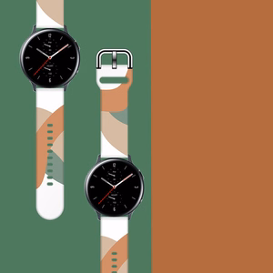 Moro pulksteņa siksna Samsung Galaxy Watch 45 / 46 / 47 mm no silikona - modelis 3