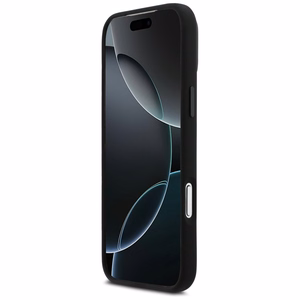 BMW M Silicon Tricolor Line MagSafe чехол iPhone 17 Pro Max - черный