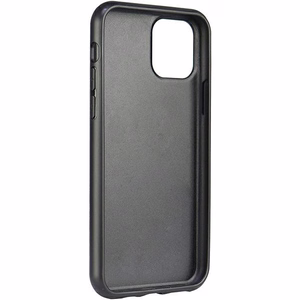 Audi sintētiskās ādas viedtālruņa apvalks iPhone 11 Pro 5.8" melns/melns cietais apvalks AU-TPUPPCIP11-TT/D1-BK