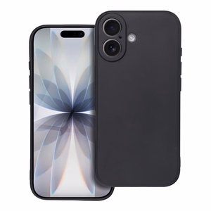 Matētais viedtālruņa apvalks (m) IPHONE 17 - melns