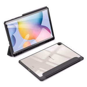 DUX DUCIS apvalks TOBY ar zīmuļa turētāju SAMSUNG Tab S6 Lite (P610/P613/P615/P619) melns