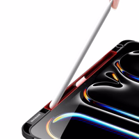 DUX DUCIS planšetdatora apvalks MAGI (m) ar zīmuli uzglabāšanas vietu iPad Pro 13 (2024) - melns (m)