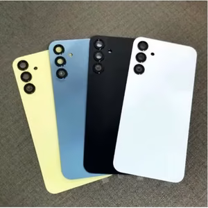 Aizmugurējais vāks saderīgs ar Samsung A156 A15 5G / Optimistic Blue / (ar kameras lēcu) OEM