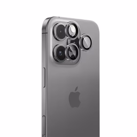 Benks rūdīts stikls Glass Warrior kameras lēcas aizsargs iPhone 16 Pro/16 Pro Max (3 lēcas), sudraba