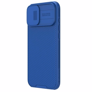 Nillkin CamShield Pro viedtālruņa apvalks iPhone 16 (zils)