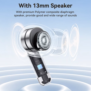 Yesido austiņas TWS28 bezvadu Bluetooth ANC+ENC balas krāsas