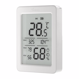 SONOFF ZigBee SNZB-02DR2 temperatūras un mitruma sensors, 2 gab.