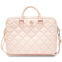 Guess Quilted 4G soma 16" klēpjdatoram - rozā