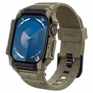 Spigen Rugged Armor „Pro“ siksniņa Apple Watch 10 (46MM) - zaļa