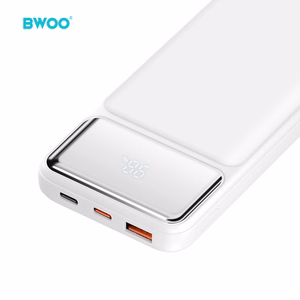 BWOO Ultra thin внешний аккумулятор 10000 мАч 22.5W белый