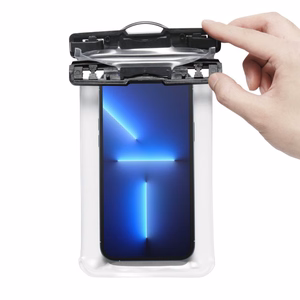 Spigen Aqua Shield A601 universāls ūdensizturīgs apvalks, caurspīdīgs