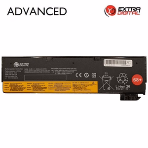 Klēpjdatora akumulators LENOVO 45N1127, 68+, 2000 mAh, Extra Digital Advanced