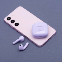 Bezvadu austiņas Blue Star FI7 TWS violetas