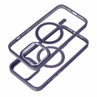 COLOR EDGE MAG COVER magnētiskais viedtālruņa apvalks, savietojams ar MagSafe, paredzēts SAMSUNG S26 Pro, tumši violets