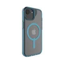 ZAGG Santa Cruz Snap viedtālruņa apvalks ar MagSafe iPhone 16e (2025) / 15 / 14 / 13 - Zils