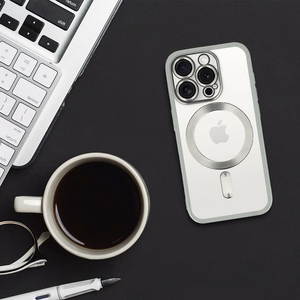 Metallic Magsafe Case for Iphone 17 Air Silver