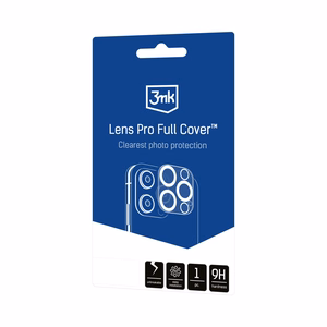 3mk Lens Pro Pilnīgs pārklājums rūdītais stikls iPhone 17 Air