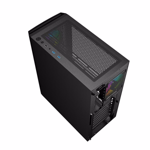 Gembird CCC-FC-400X Fornax 400X Gaming ARGB melns datora korpuss