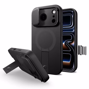 Tech-Protect Kevlar Aura MagSafe Case for iPhone 17 Pro Max - Black