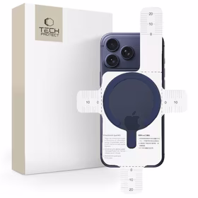 MagSafe Tech-Protect MMP-200 magnētiskais gredzens tālrunim - tumši zils