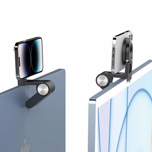 SODI BM-330 3-in-1 indukcijas daudzfunkcionāls turētājs iMac - balts