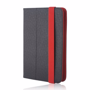 Universālais apvalks ORBI planšetdatoram 9-11''(L27 x W20 cm) melna-sarkana