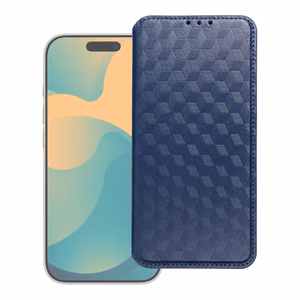 Atvēramais maciņš Samsung S26 Cubic Book zils