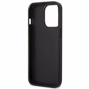 US Polo USHCP14XPFAV Leather Stitch vāciņš ierīcei iPhone 14 Pro Max 6.7", tumši zils