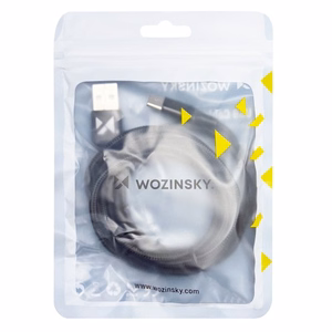 USB kabelis Wozinsky WUC-C1B melns Type-C 100cm