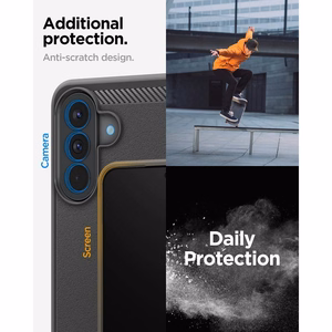 Spigen Rugged Armor maciņš Galaxy A57 5G matēts melns