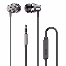 Dudao X10PRO in-ear austiņas, wisarkans, 3.5mm mini jack - melns