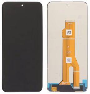 LCD ekrāns Huawei Honor 400 Smart/X7d 4G/X7d 5G ar skārienekrānu melns ORG