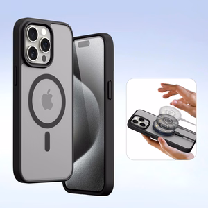 Dux Ducis Lawa Leather Case for iPhone 15 Pro Max - Black