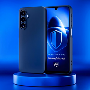 3mk Matētais apvalks Samsung Galaxy A16 - melns
