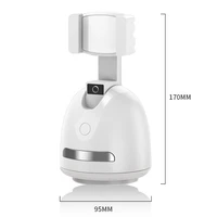 Tālruņa turētājs ar 360° sejas izsekošanu P2S balts