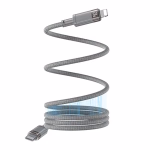 Yesido magnetic cable CA172L 27W Type-C/Lightning 1m 3A gray
