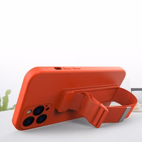 Virves apvalks gēla apvalks ar ķēdes somas siksniņa Xiaomi Poco X3 NFC dzeltens