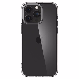 Spigen Crystal Hybrid viedtālruņa apvalks iPhone 15 Pro - caurspīdīgs